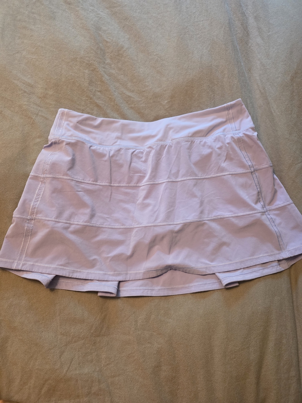 Lululemon Pace Rival Light Purple Athletic Skirt 10